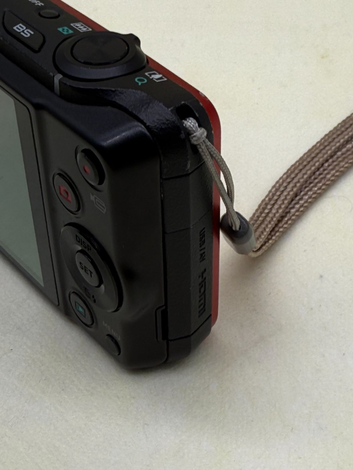 CASIO EXILIM EX-FC200S レッド ゴルフカメラ #186