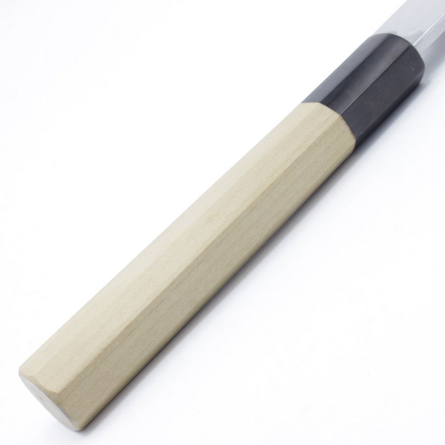 【新品】源昭忠 青鋼DX 賜台覧 柳刃 一尺 八角柄 刃渡り約300mm 和包丁 柳包丁 新品】源昭忠 青鋼DX 賜台覧 柳刃 一尺 八角柄 刃渡り約300mm 和