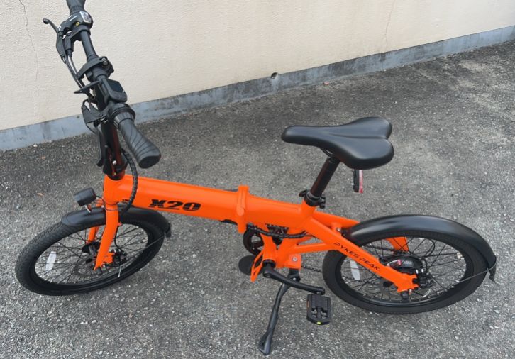 PYKES PEAK X20 電動自転車 オレンジ アウトレット (スペア PYKES PEAK X20 電動自転車 オレンジ アウトレット (スペア