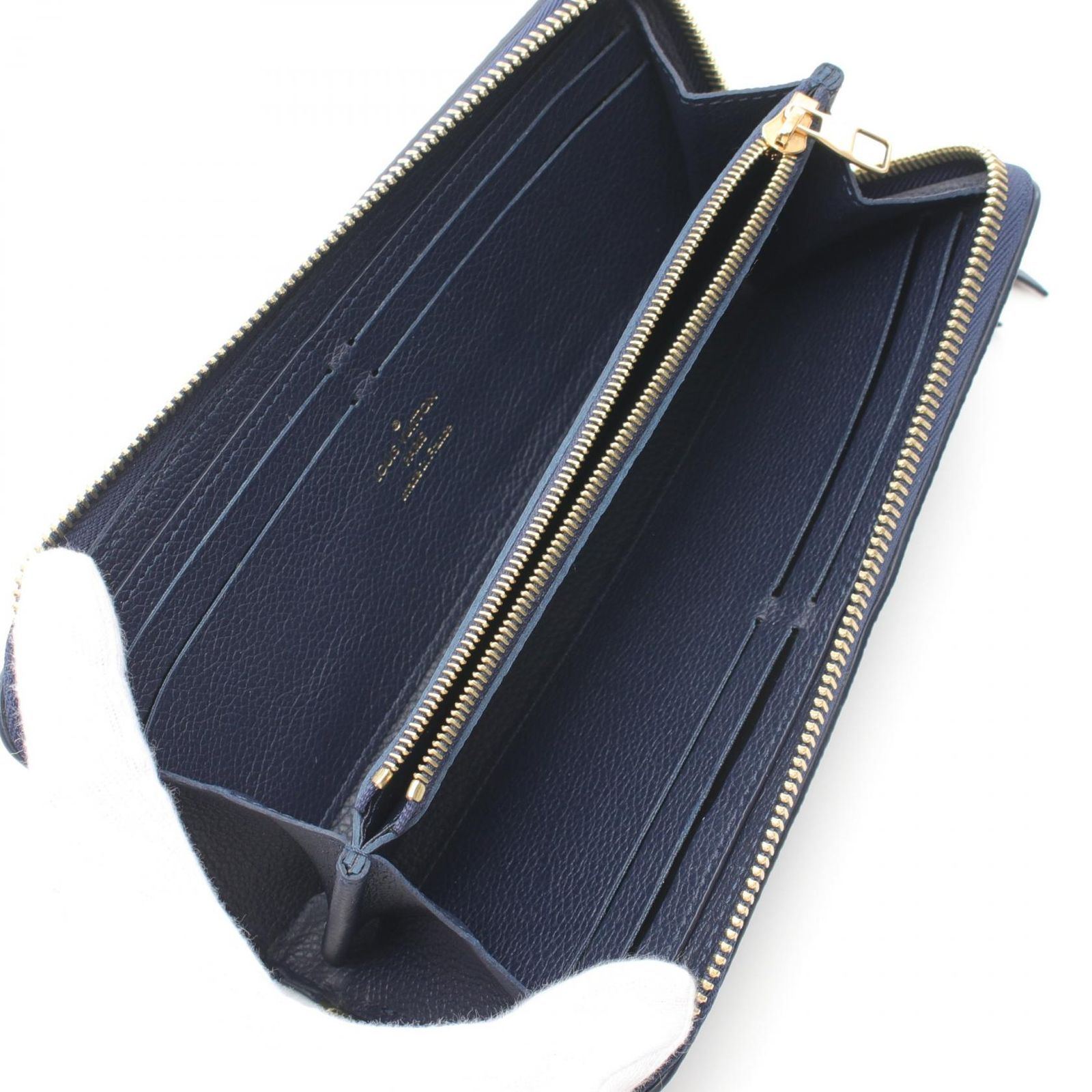 Louis Vuitton M83594 ポルトフォイユ・クレマンス ネイビー