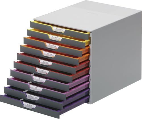 Durable デュラブル レターケース １０段 グレー DUR761027