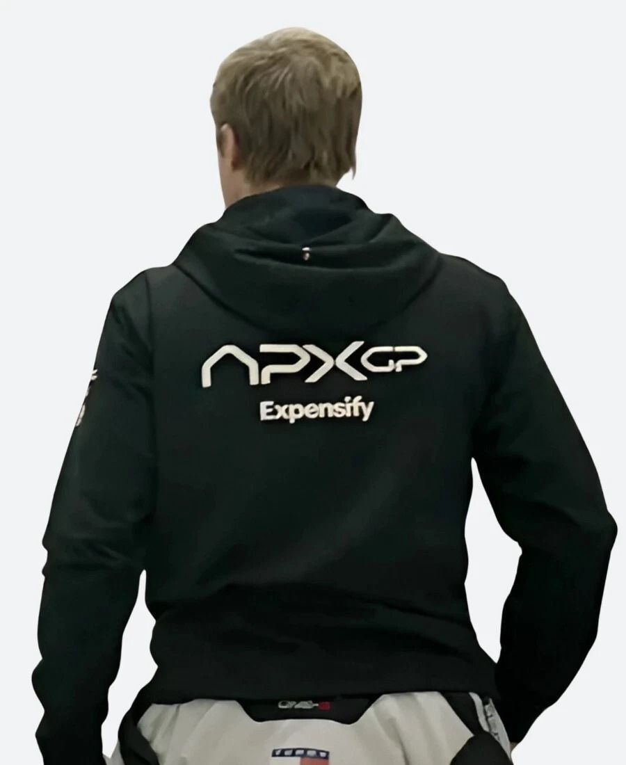 公式完売   F1 APXGP グラフィックパーカー フォーミュラ1 ザ・ムービー APXGP フォトコラージュパーカー