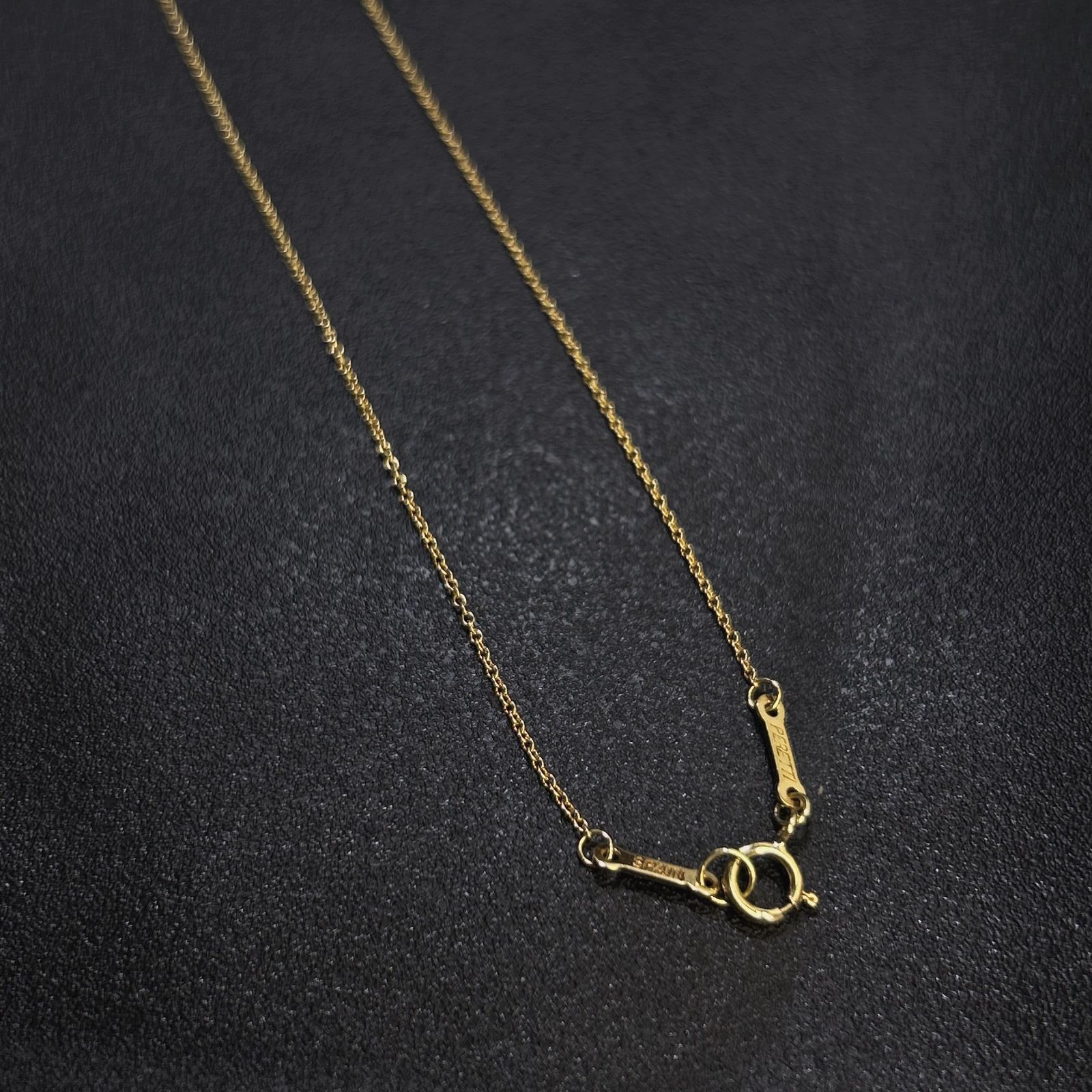 750（K18）ティファニー＆カンパニーのゴールドチェーンネックレス  