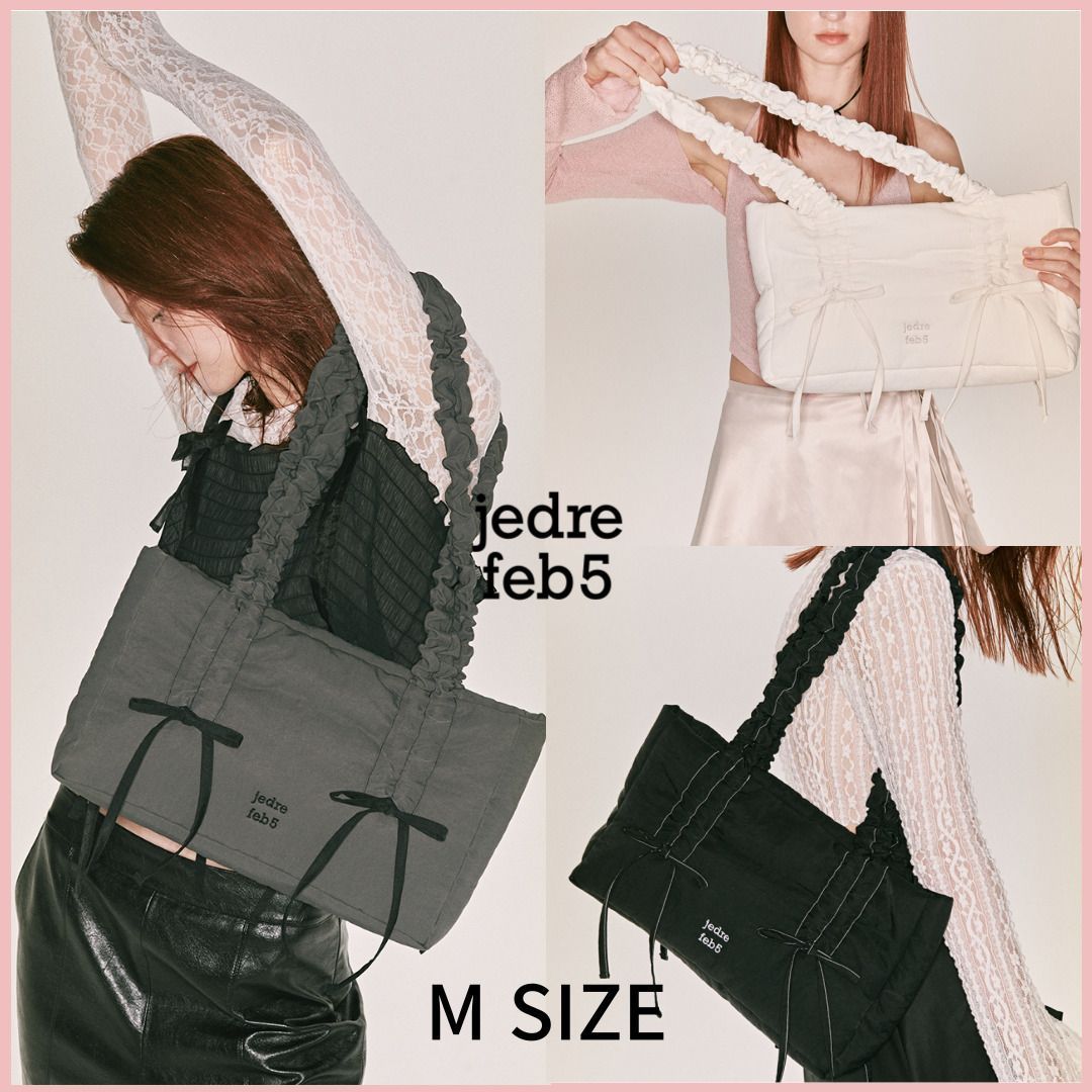 JEDREFEB5] BUTTERFLY SHOULDER BAG LARGE ジェドレペブ5 トートバッグ