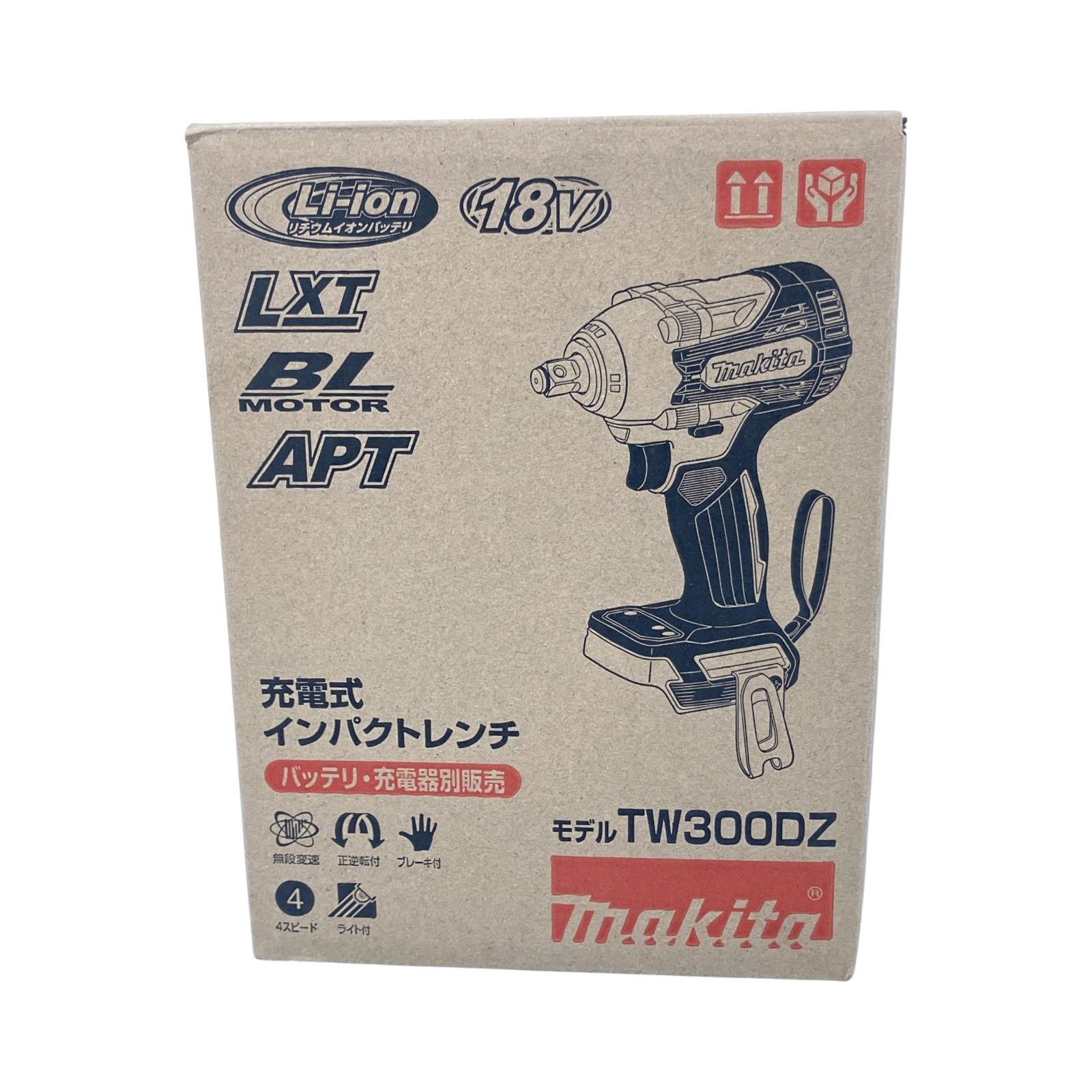 △△MAKITA マキタ 充電式インパクトレンチ 18v 本体のみ TW300DZ