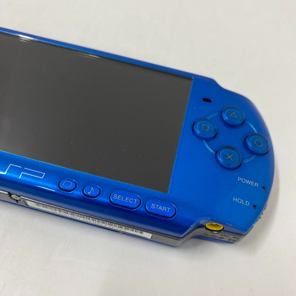 08w10849 ソニー sony PSP 3000 ブルー ゲームハード