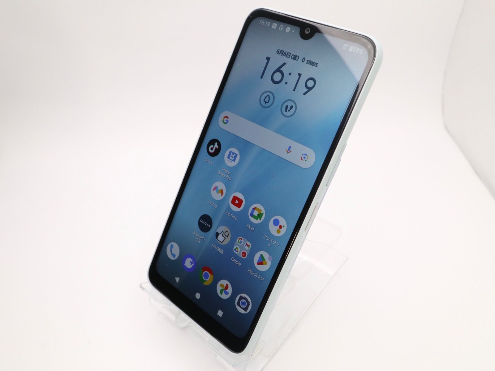 arrows We2 FCG02ライトブルー本体 【公式通販】 arrows We2 FCG02