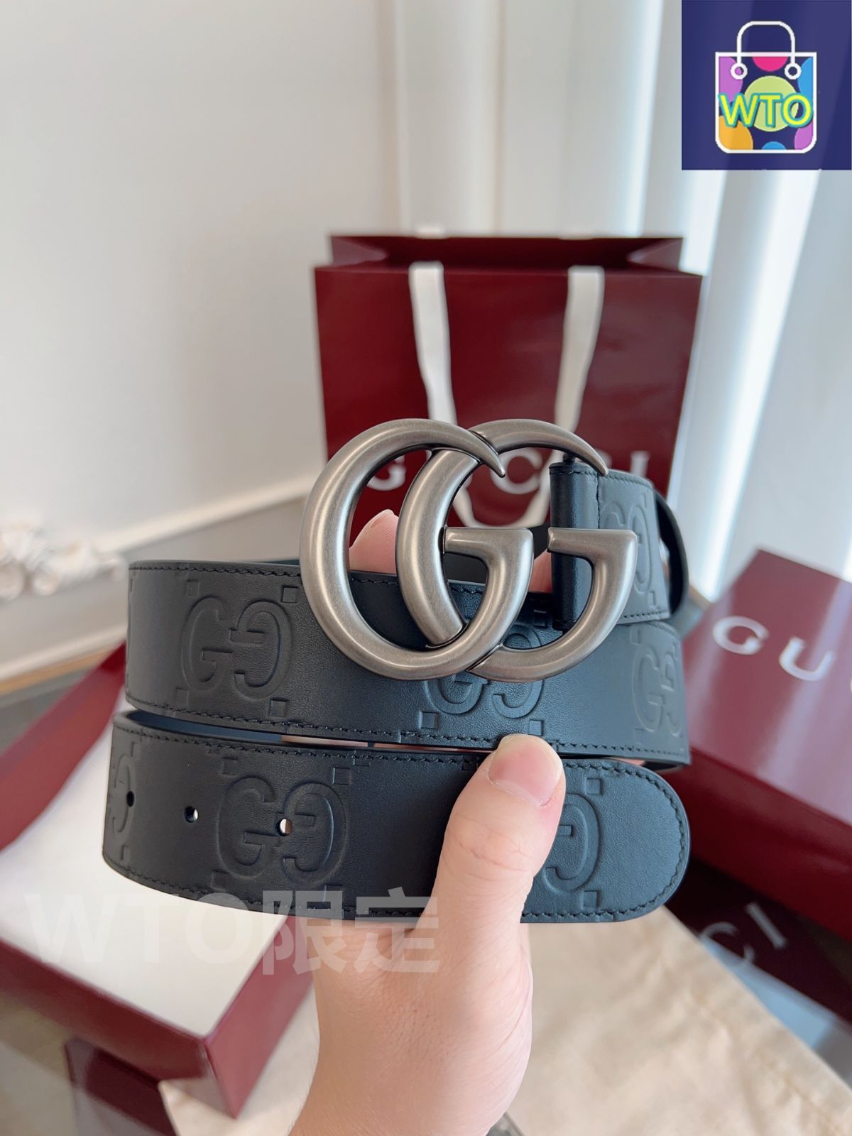 即購入値下げコメントお願いします❁ GUCCI グッチ ベルト 今日特価】GUCCI グッチ PVC ベルト - メルカリ