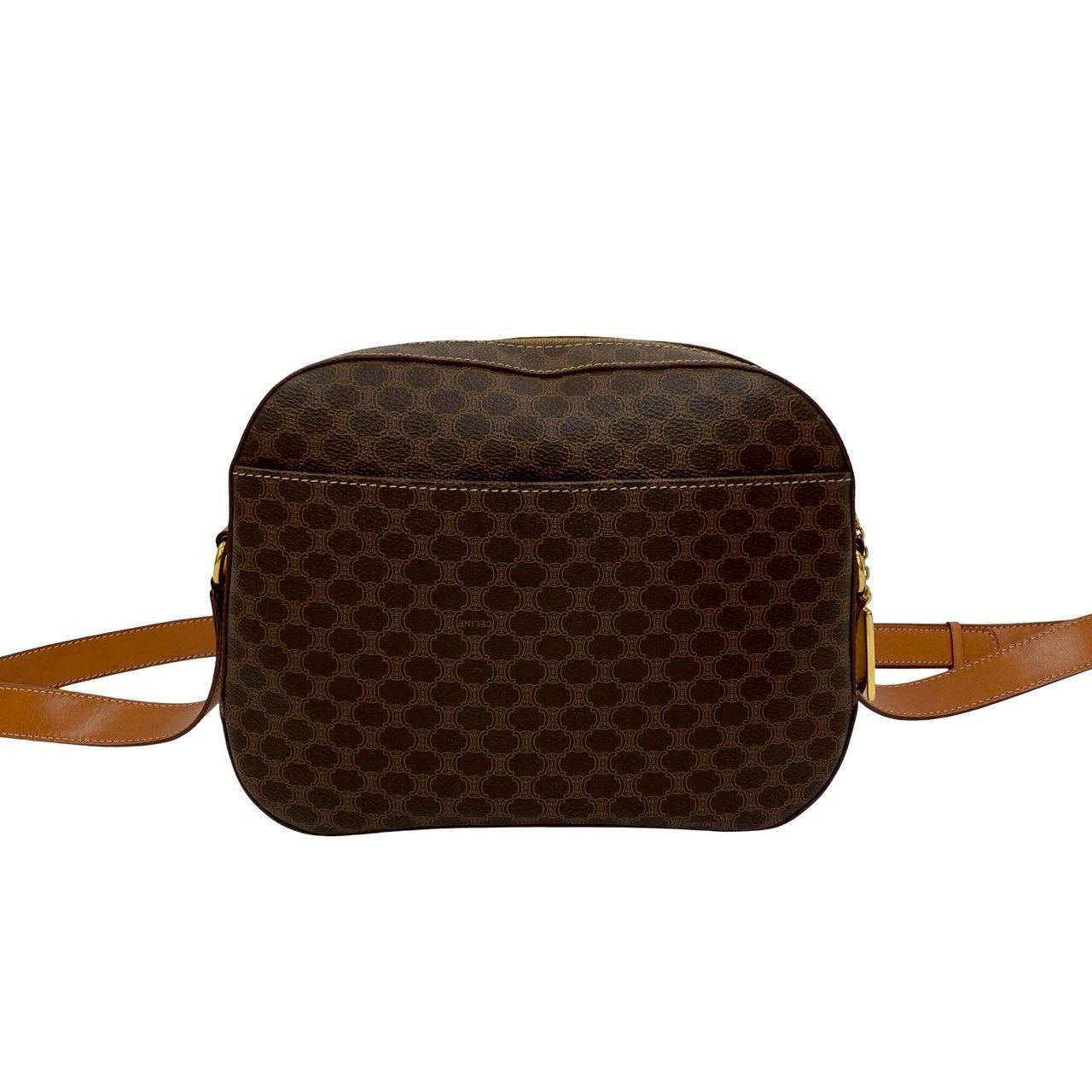極 美品 CELINE セリーヌ ヴィンテージ マカダム ブラゾン