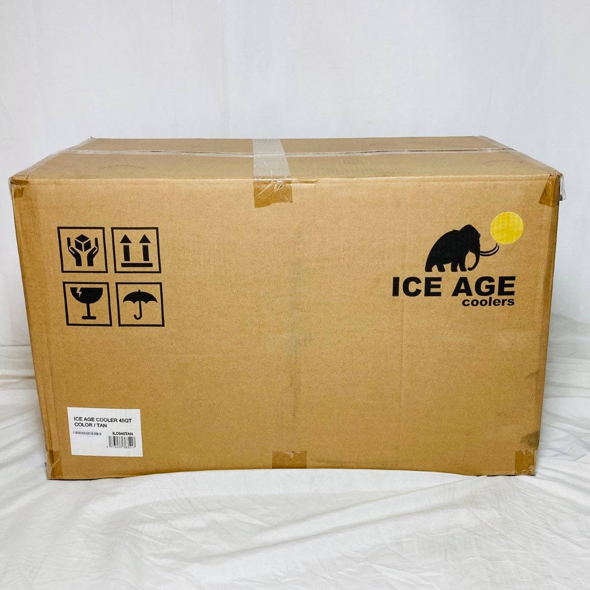 ◎◎ICE AGE cooler アイスエイジクーラー 45QT クーラーボックス 42.6L タン ILC045TAN