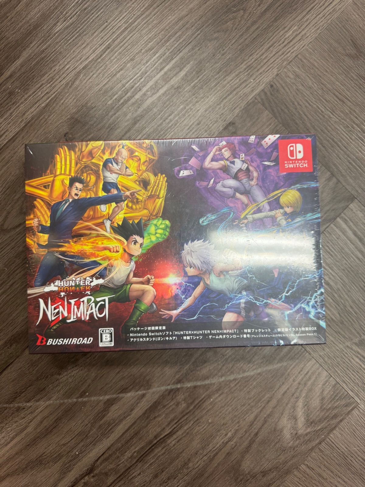 新品未開封シュリンク付きHUNTER×HUNTER NEN×IMPACT 限定版