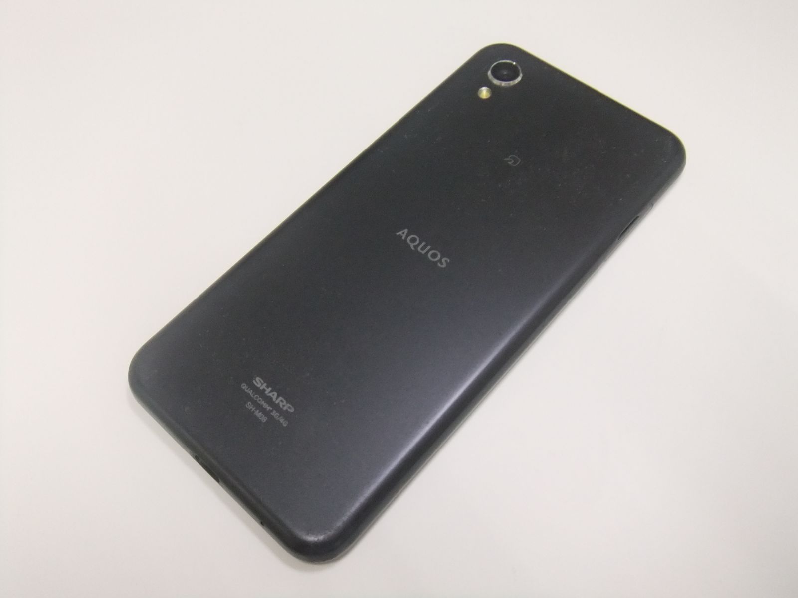 中古】 AQUOS sense2 SH-M08 ニュアンスブラック SIMフリー - ケータイ