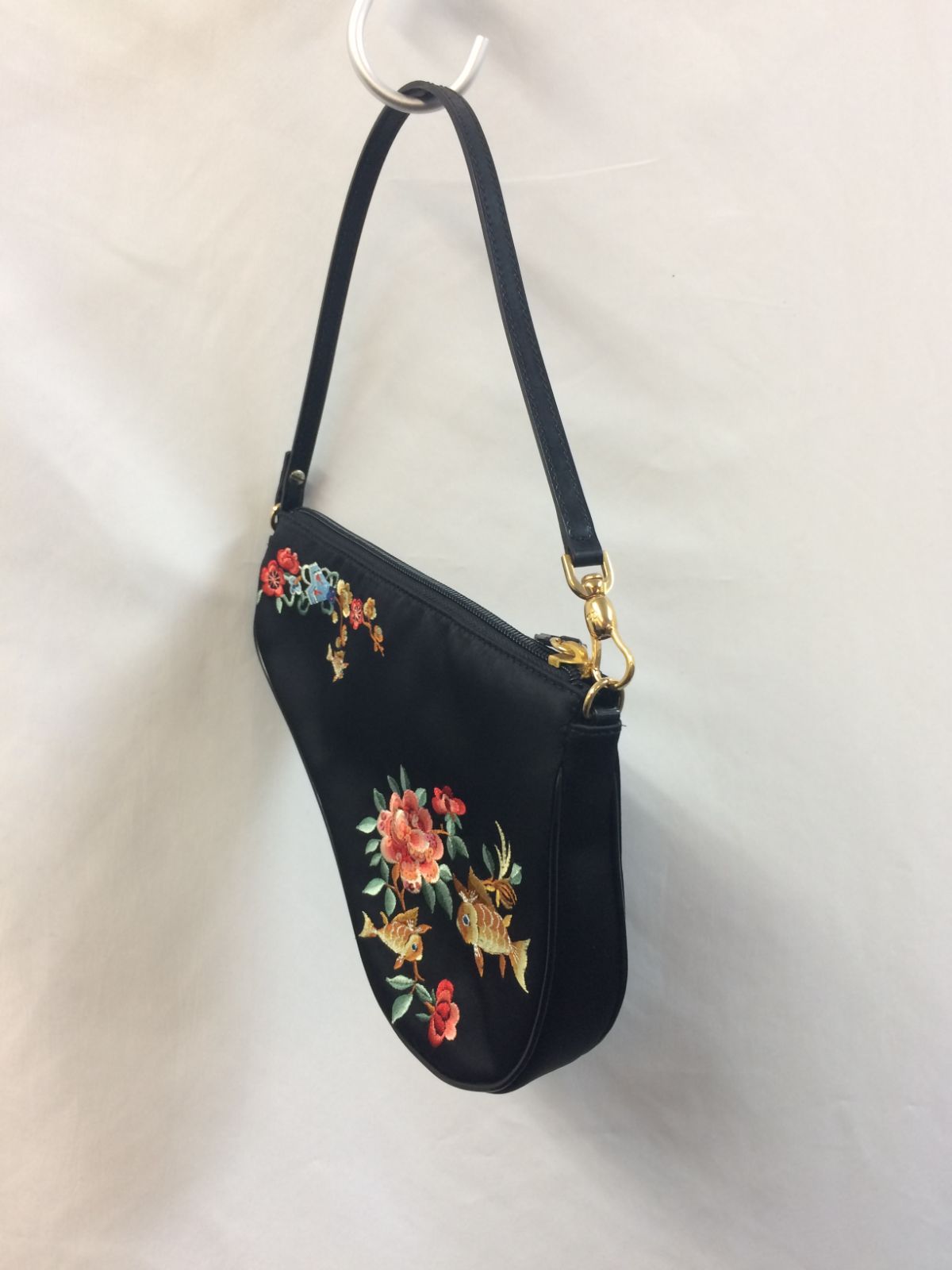 Dior アクセサリーポーチ サドルバッグ 刺繍 ディオール