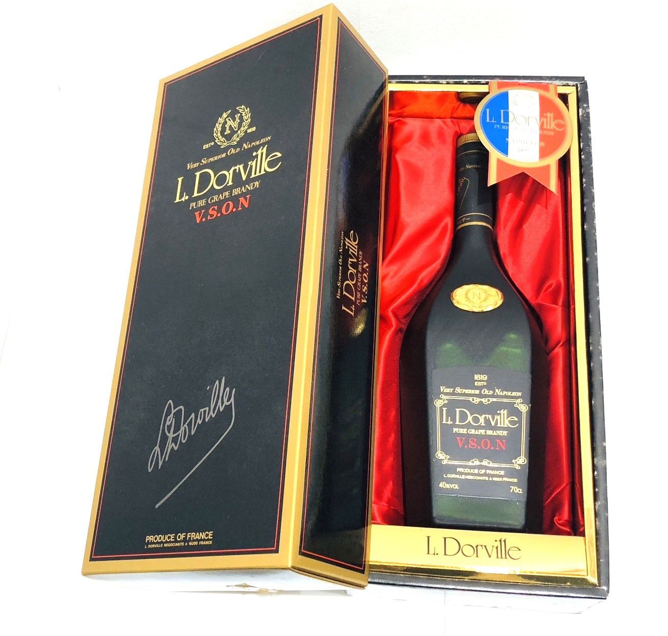 L.Dorville ナポレオン ブランデー 700ml 40度 古酒 箱付- メルカリ