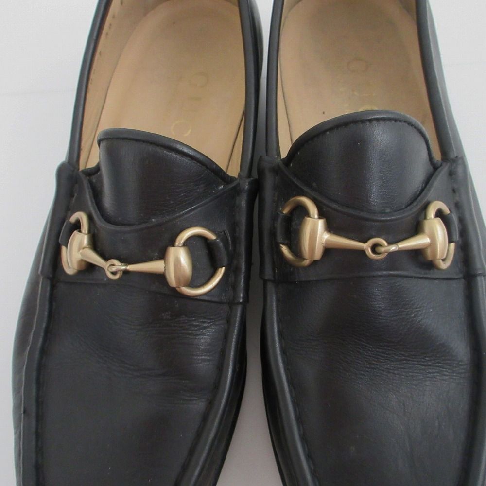 GUCCI グッチ ホースビットゴールド金具 ローファー シューズ 1100009