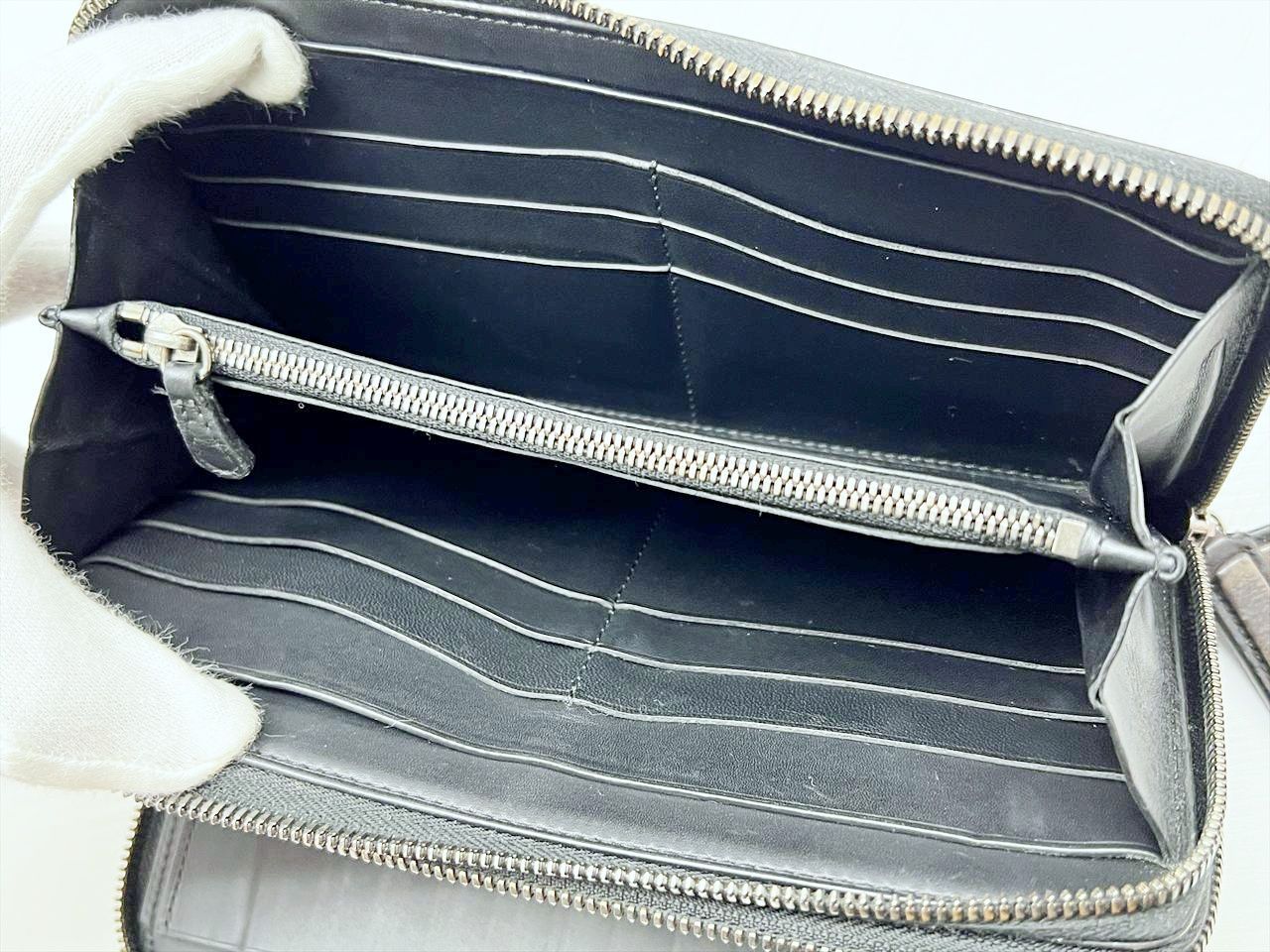 ベルルッティ タリ スクリットレザー ダブルジップ オーガナイザー 長財布 ベルルッティ タリ スクリットレザー ダブルジップ オーガナイザー 長