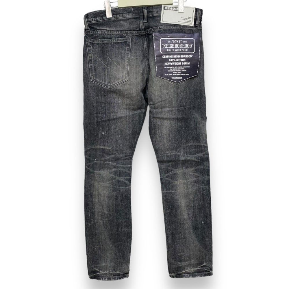 NEIGHBORHOOD 18AW WOVEN SAVAGE DP NARROW デニムパンツ Mサイズ 