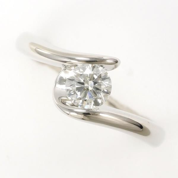 PT900 リング Ring 指輪 12号 ダイヤ 0.502 鑑定書 総重量約6.7g