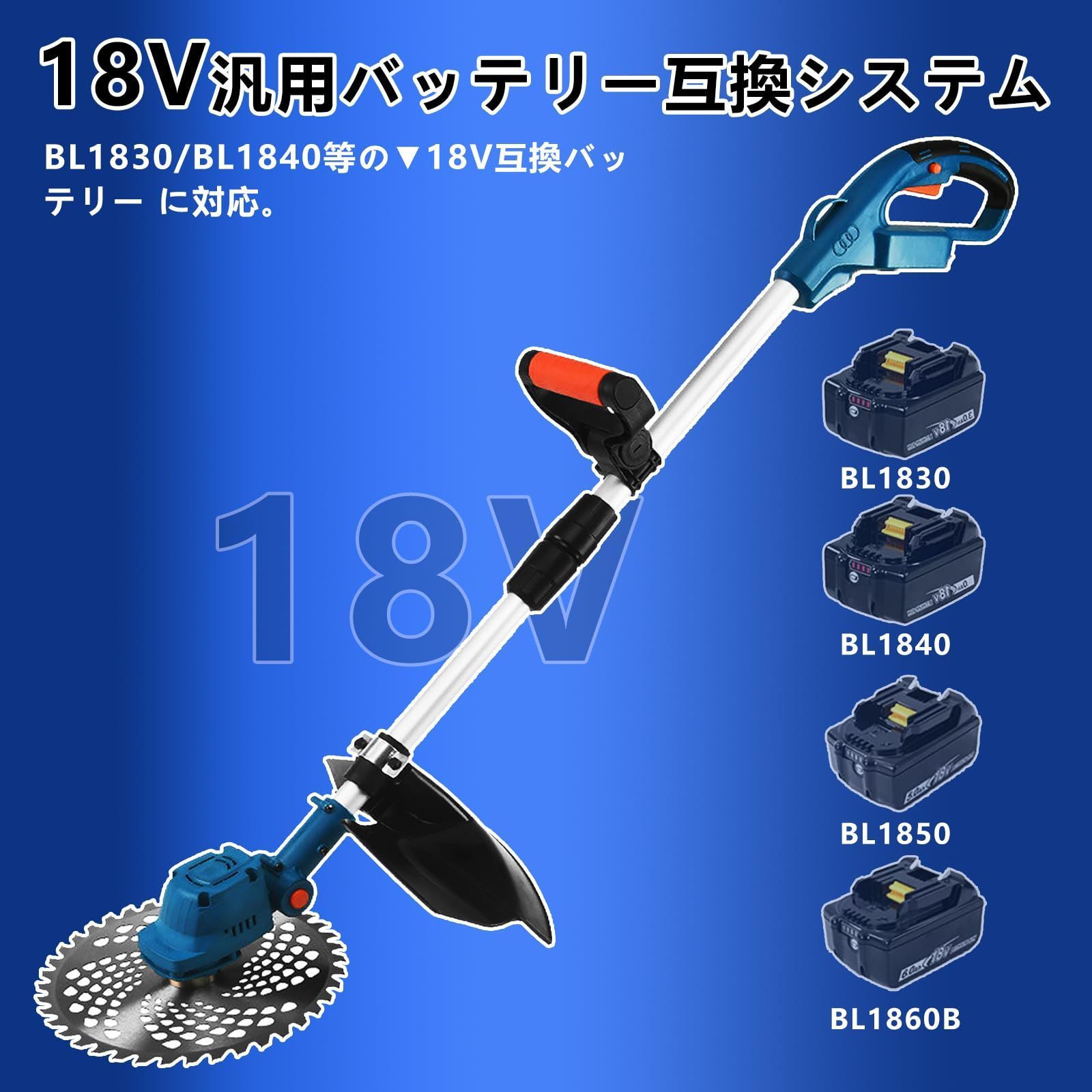 2個4AhバッテリLED表示付 ブラシレスモーター