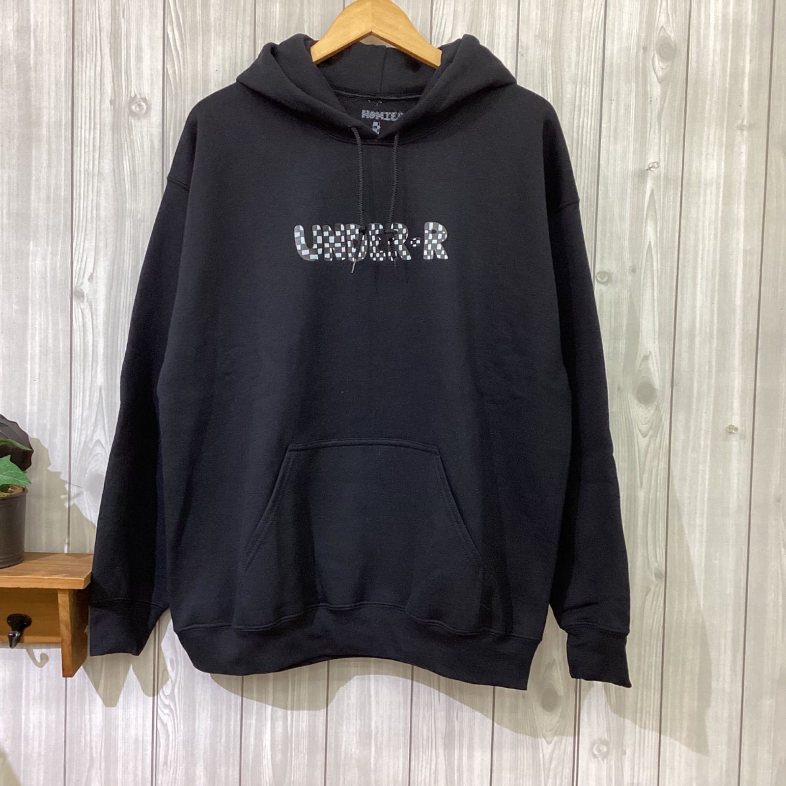 美品 アンダーアール ロンハーマン チェッカードードロゴ