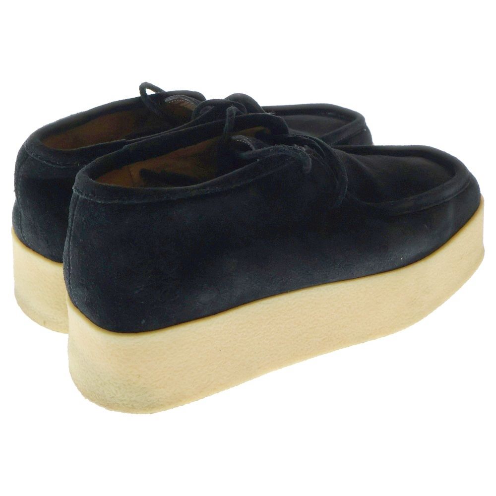 LOEWE ロエベ 21 AW スエード クレープソール モカシン ワラビーシューズ ブラック