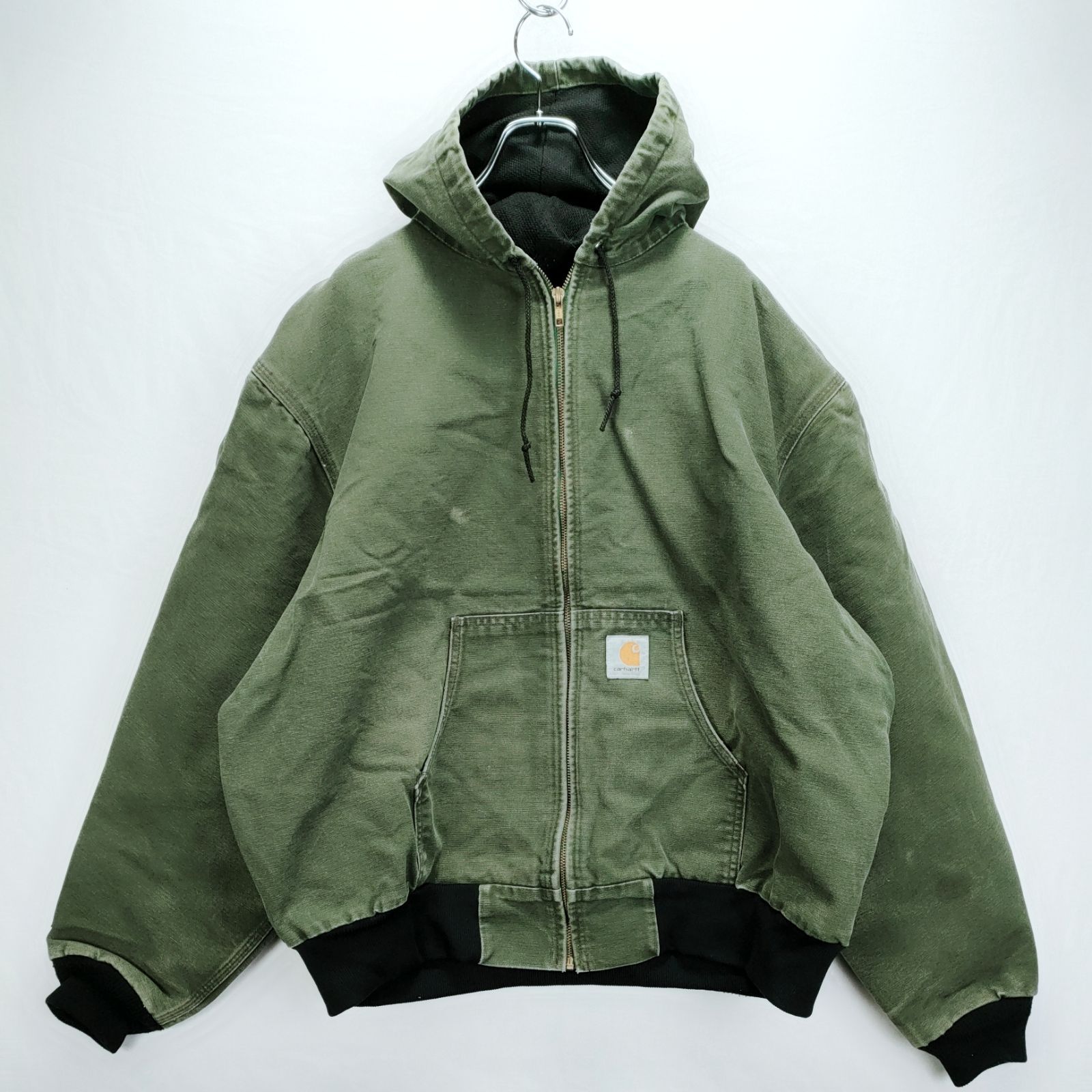 星型タグ アメリカ製 カーハート アクティブジャケット モスグリーン CARHART ACTIVE JACKET MOS サイズXL〜2XL程度 -  メルカリ