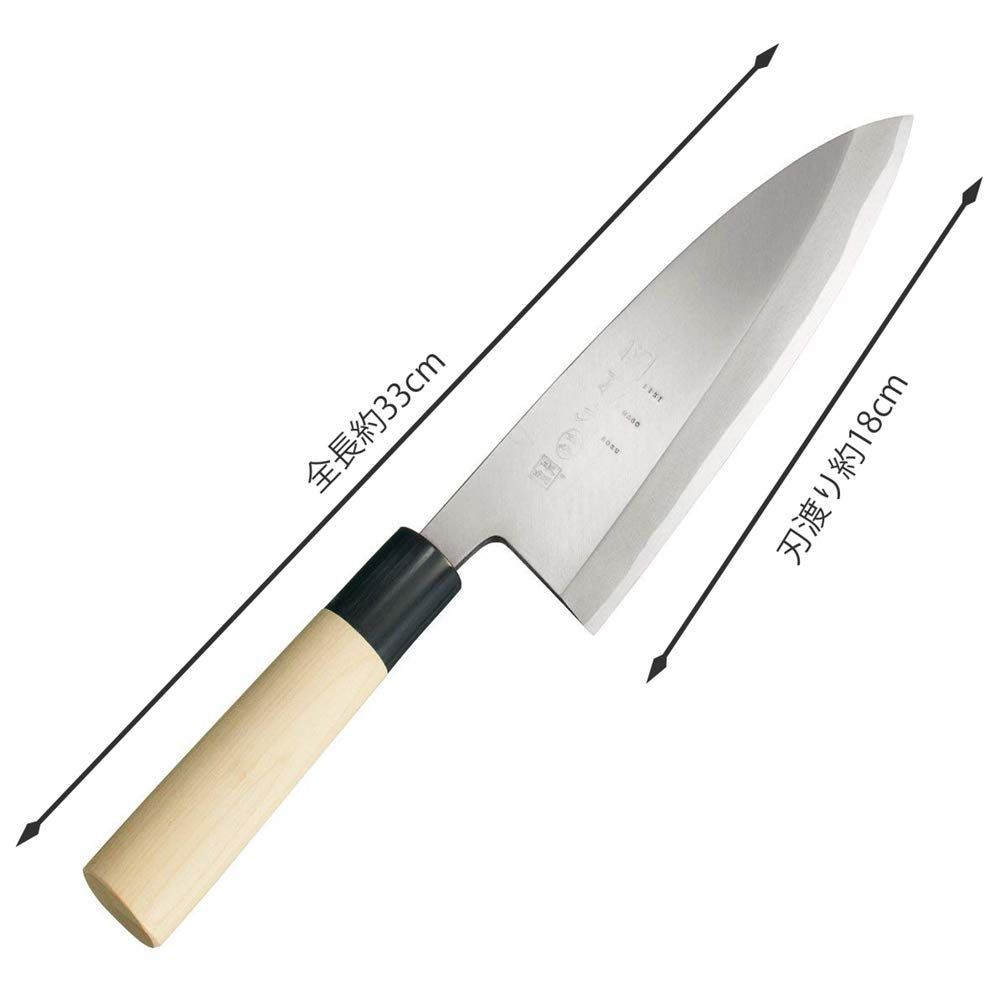 新品 金寿日本製 包丁 和 本鋼 180mm 出刃 関孫六 KAI 貝印 - メルカリ