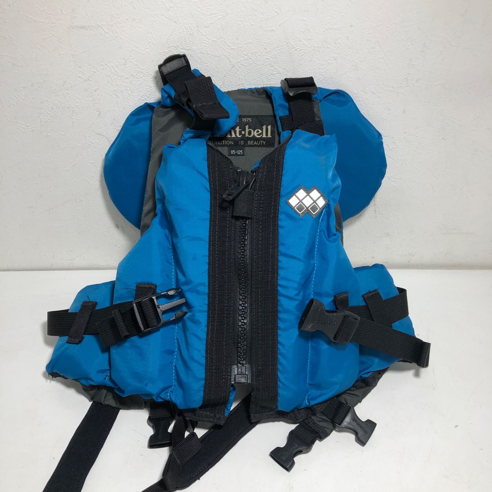 mont-bell ライフジャケット 85-125 黄緑 青 2色セット（mont