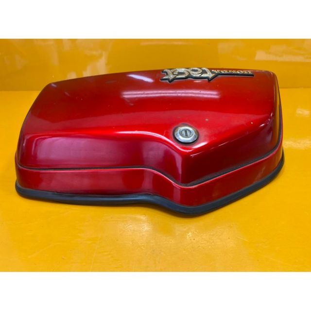 リ*ー様 希少 AB07 タクト オプション フロントボックス 71735 中古 HONDA ホンダ タクト AB07 サイドボックス 片側 赤