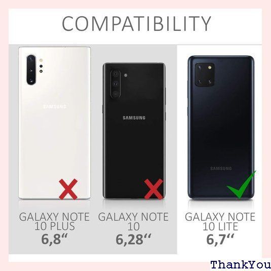 kwmobile 対応: Samsung Galaxy Note 10 Lite ケース - クリア TPU