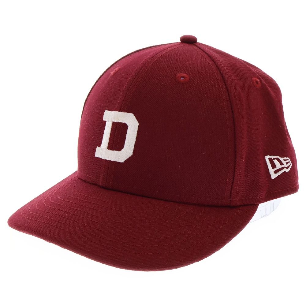 DESCENDANT (ディセンダント) 22AW LETTERED LP 59FIFTY フロントロゴデザイン ベースボールキャップ 帽子  バーガンディ - メルカリ