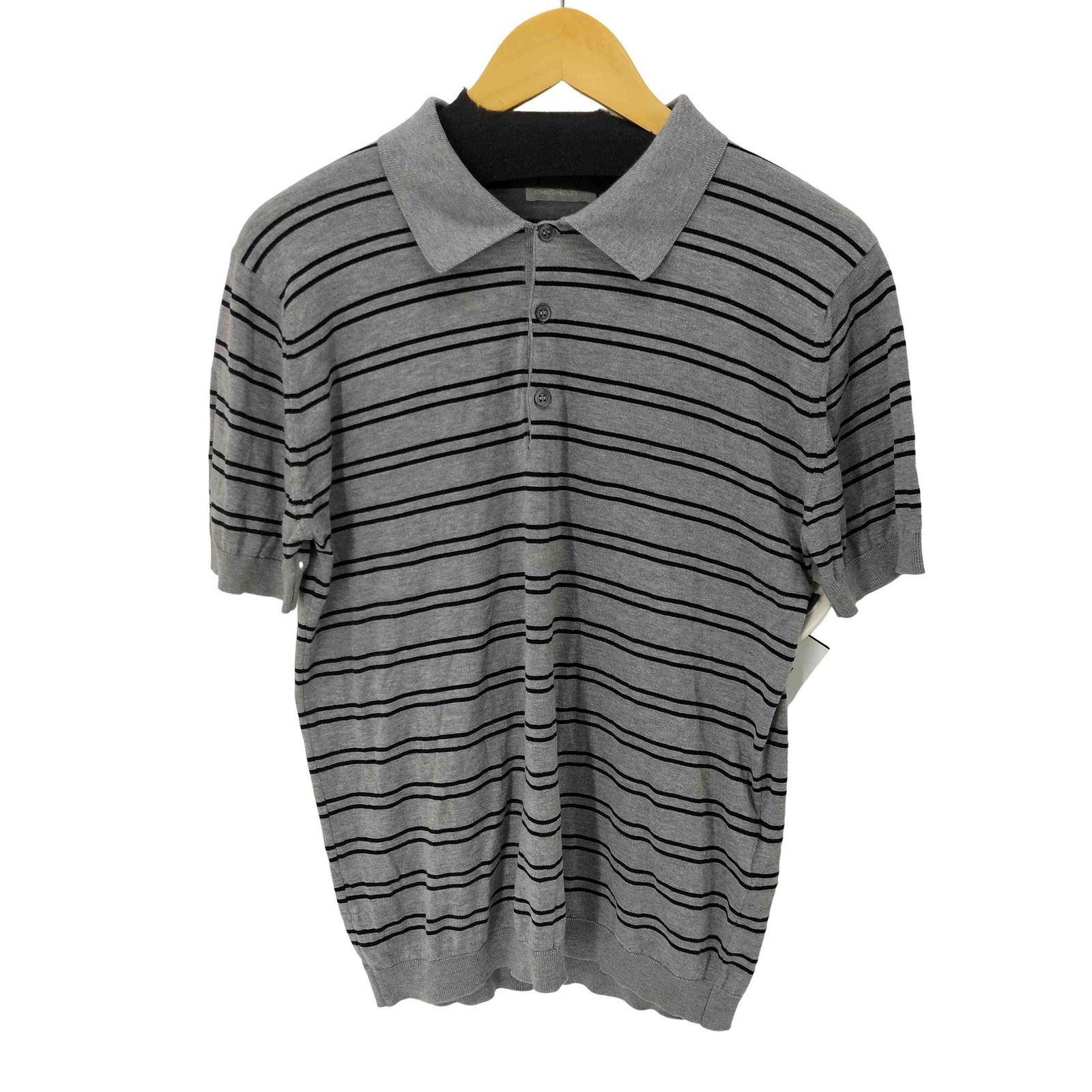 ジョンスメドレー JOHN SMEDLEY 別注 コットンニット ボーダー ジョンスメドレー JOHN SMEDLEY 別注 コットンニット ボーダー
