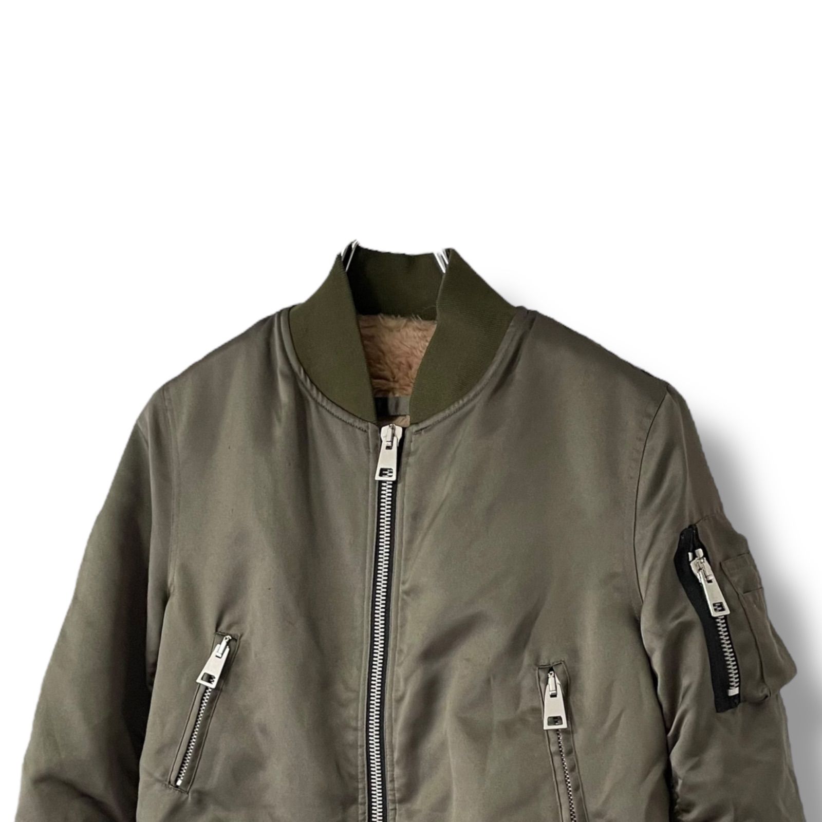 HYKE - HYKE / ハイク | MA-1 TYPE BOLERO JACKET / ミリタリー ボレロ  