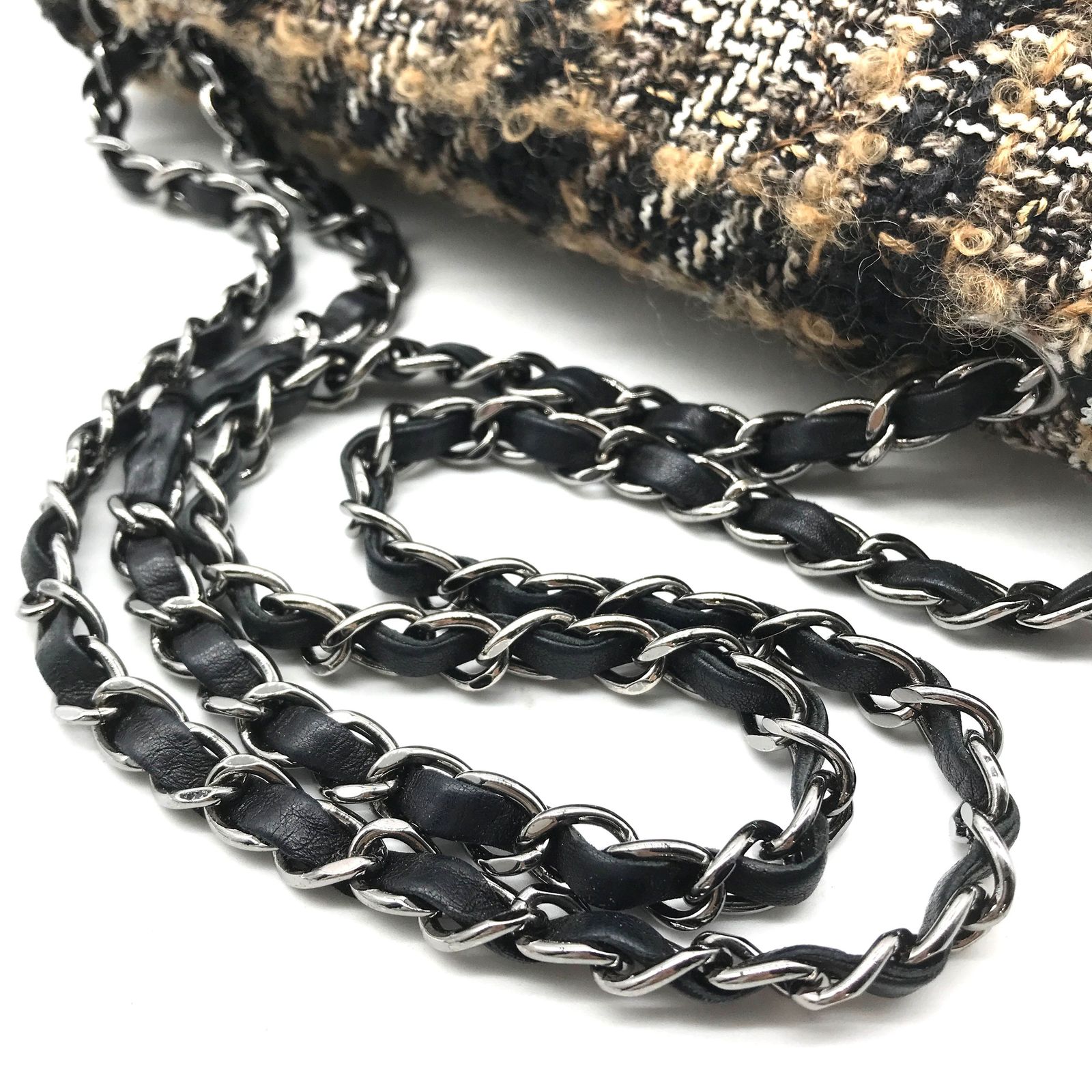 CHANEL シャネル マトラッセ ココマーク ターンロック ツイード 