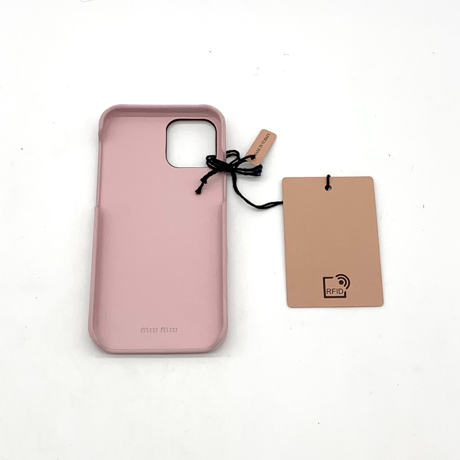 ▽【タグ付き 新品未使用品】miu miu/ミュウミュウ iPhone12Pro