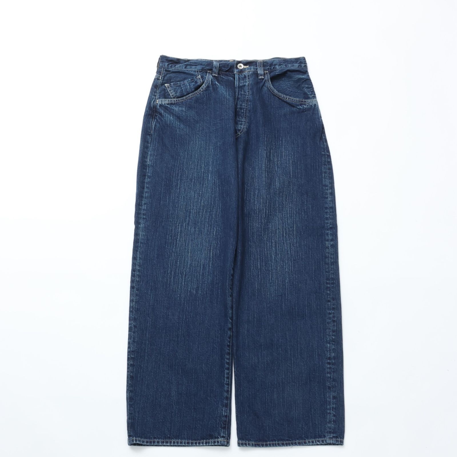 PORTER CLASSIC ポータークラシック STEINBECK DENIM PANTS NAVY