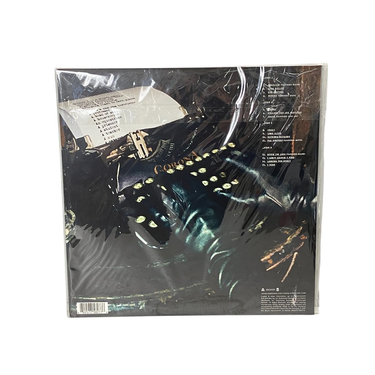 Madonna マドンナ LP レコード 4枚 セット 中古 美品 W9954160