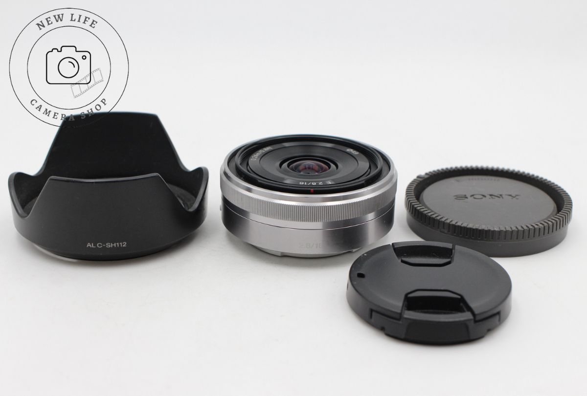 美品☆ソニー SONY E 16mm F2.8 OSS SEL16F28 AF Wide Lens 単