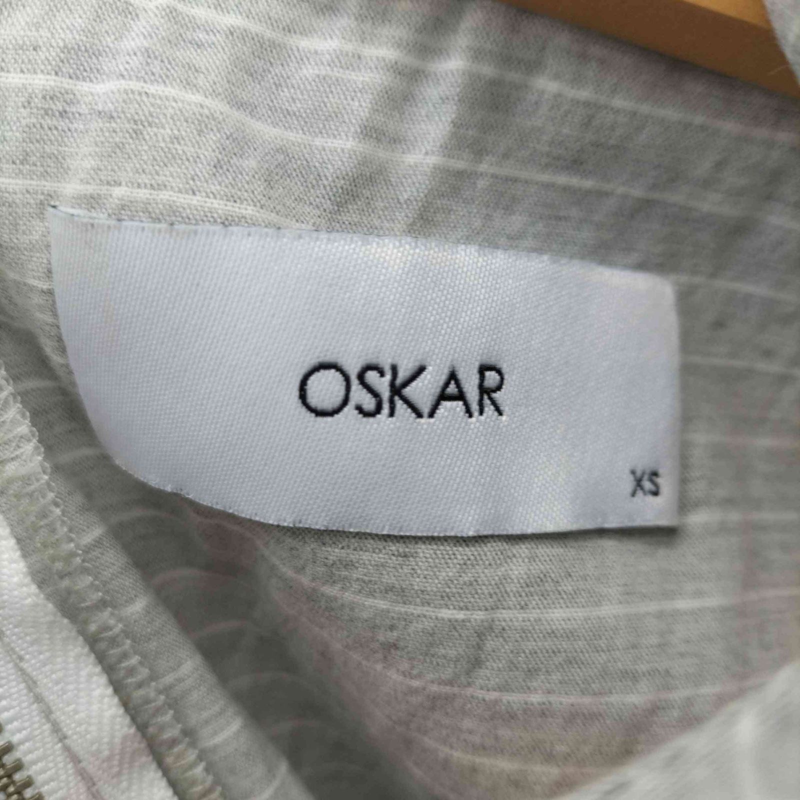 オスカー OSKAR レイヤードストライプトップス レディース JPN：XS
