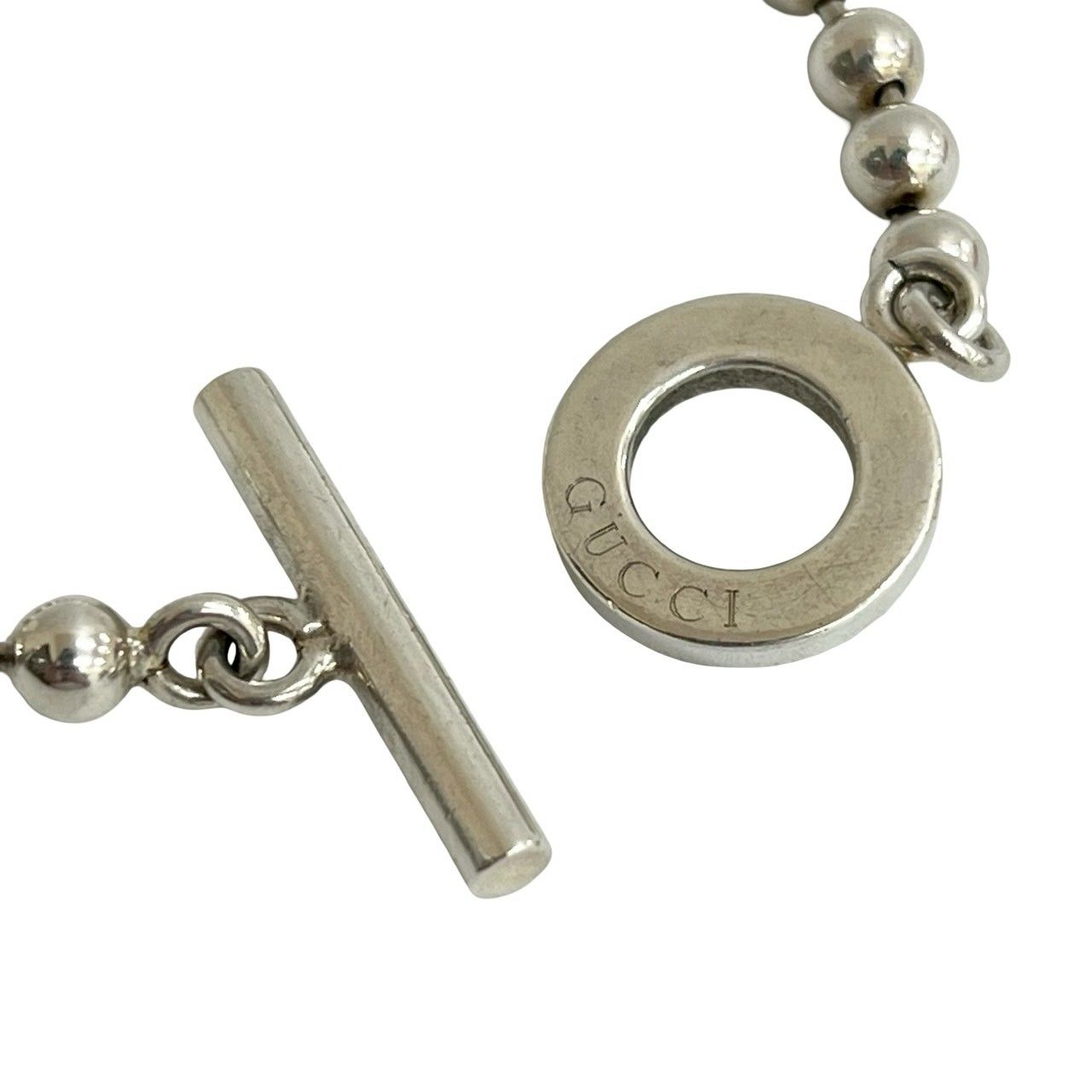 極美品✪GUCCI グッチ ブレスレット ボールチェーン 刻印19 シルバー 楽天市場】グッチ GUCCI シルバー ボール チェーン ブレスレット