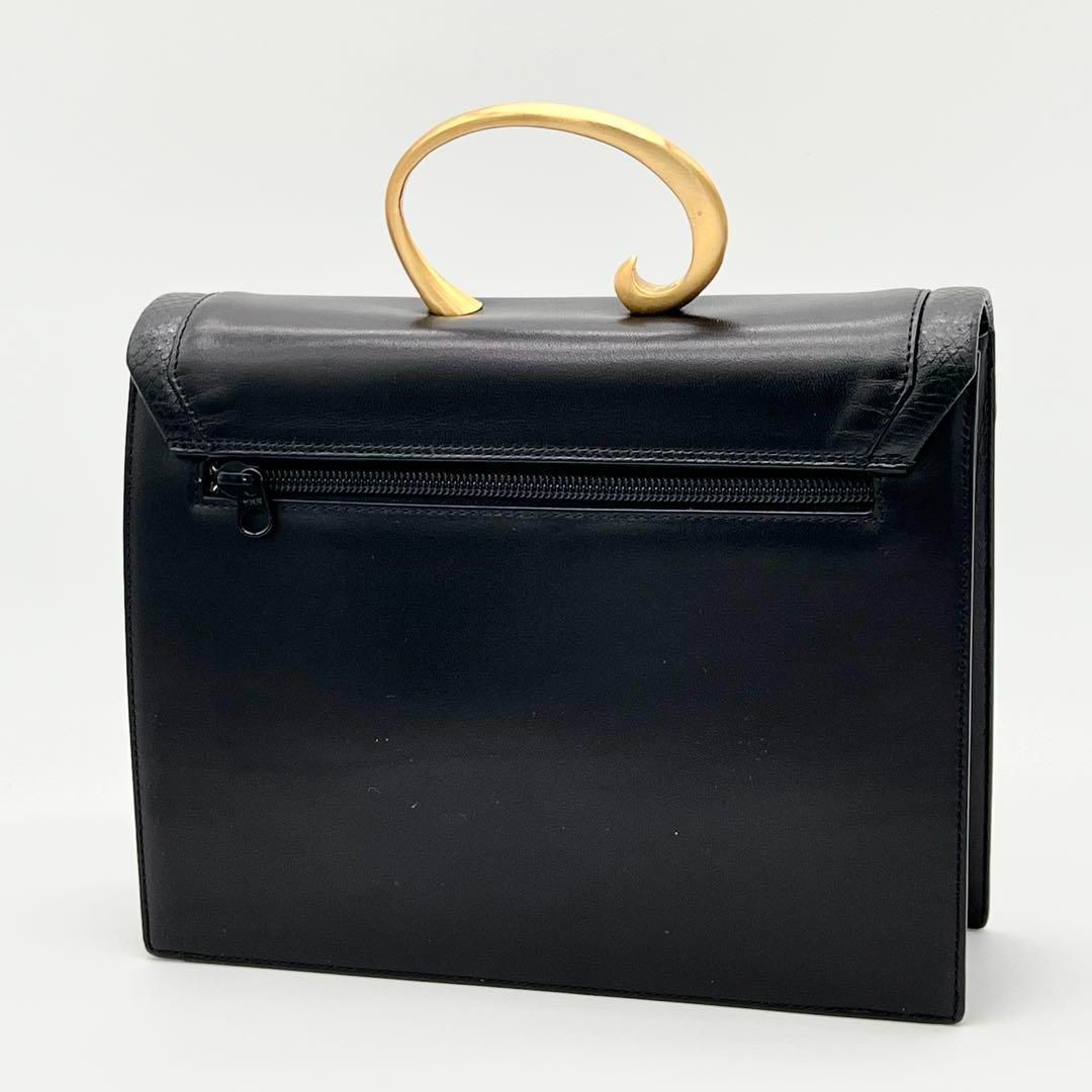 極美品】CHARLESJOURDAN トップハンドル ハンドバッグ 2way