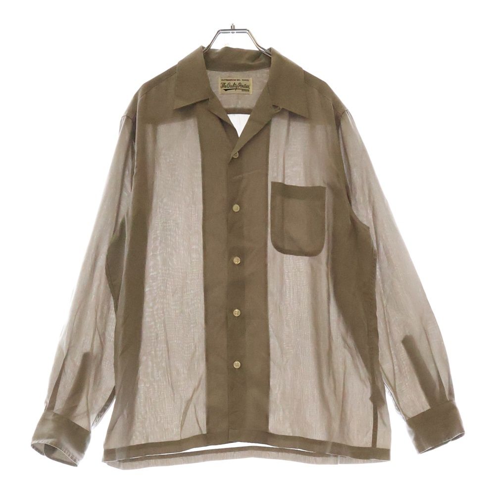 WACKO MARIA (ワコマリア) 50's Shirts オープンカラー 長袖