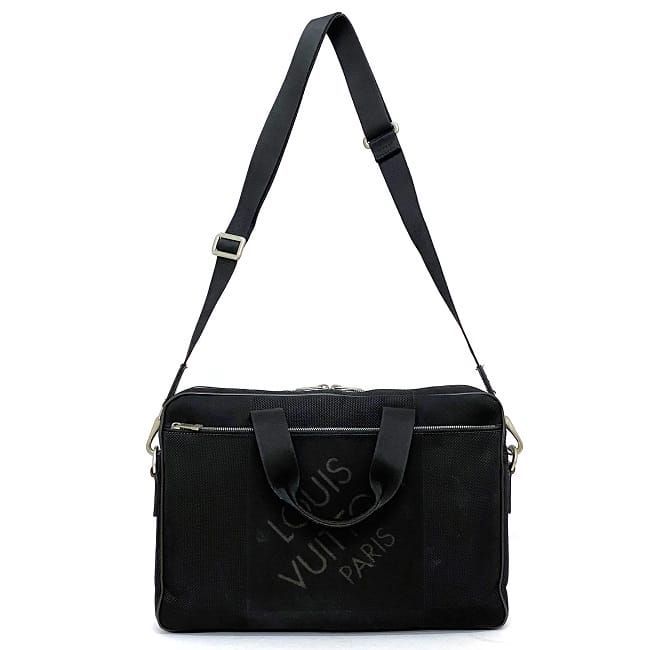 ルイ ヴィトン ブリーフケース ヤック ブラック ダミエ ジュアン