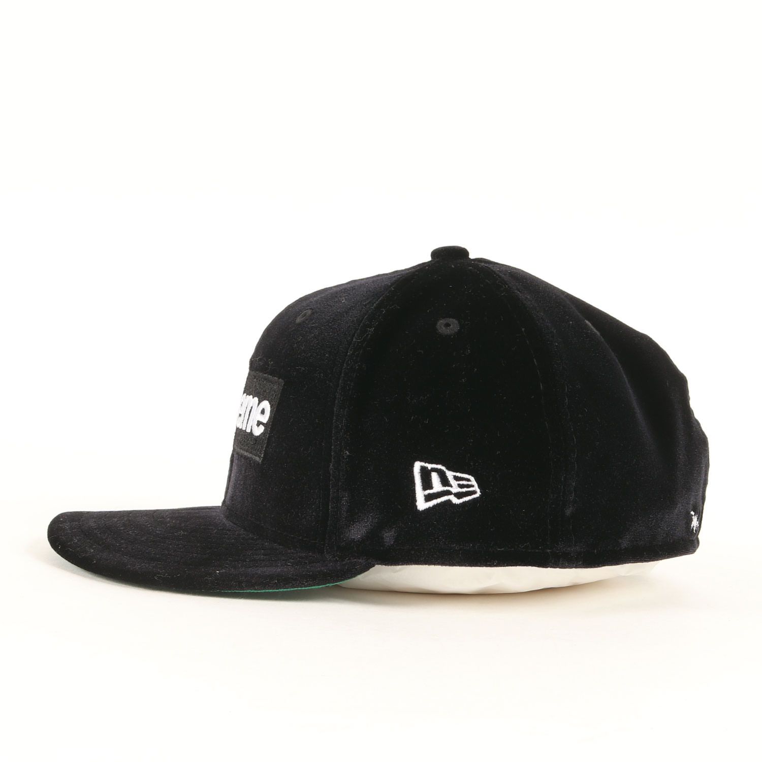 正規品　Supreme シュプリーム キャップ　帽子 アメリカ製　ブラック　黒 新品】Supreme シュプリーム キャップ ブラック 黒 サイズ:7 1/2