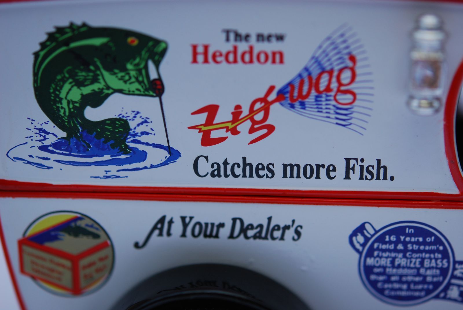 HEDDON 宣伝カーダイキャストmodel貯金箱　1990年代米国限定モデル