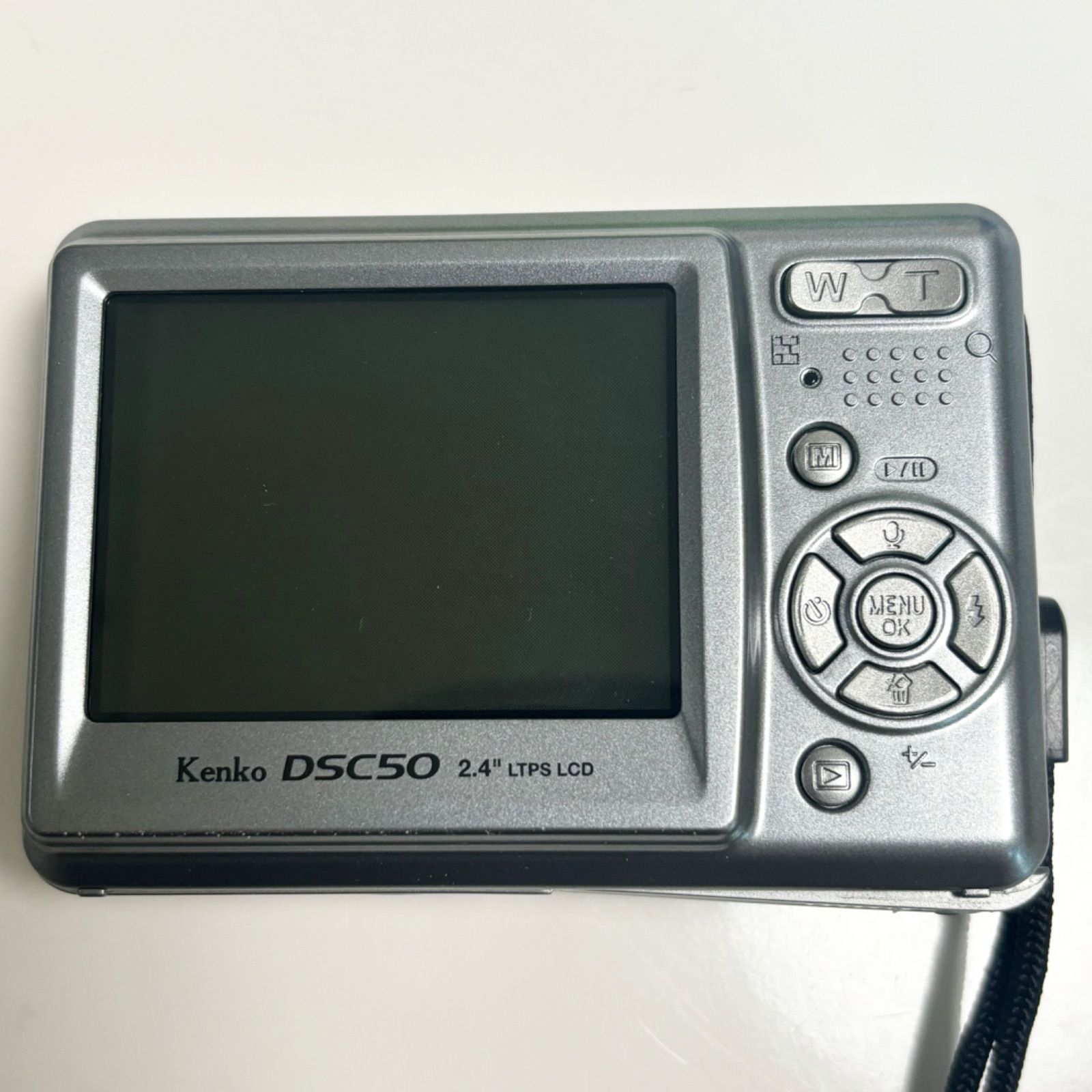 Kenko コンパクトデジタルカメラ シルバー 送料無料】【訳アリ/動作品】Kenko/ケンコー/DSC50N/シルバー