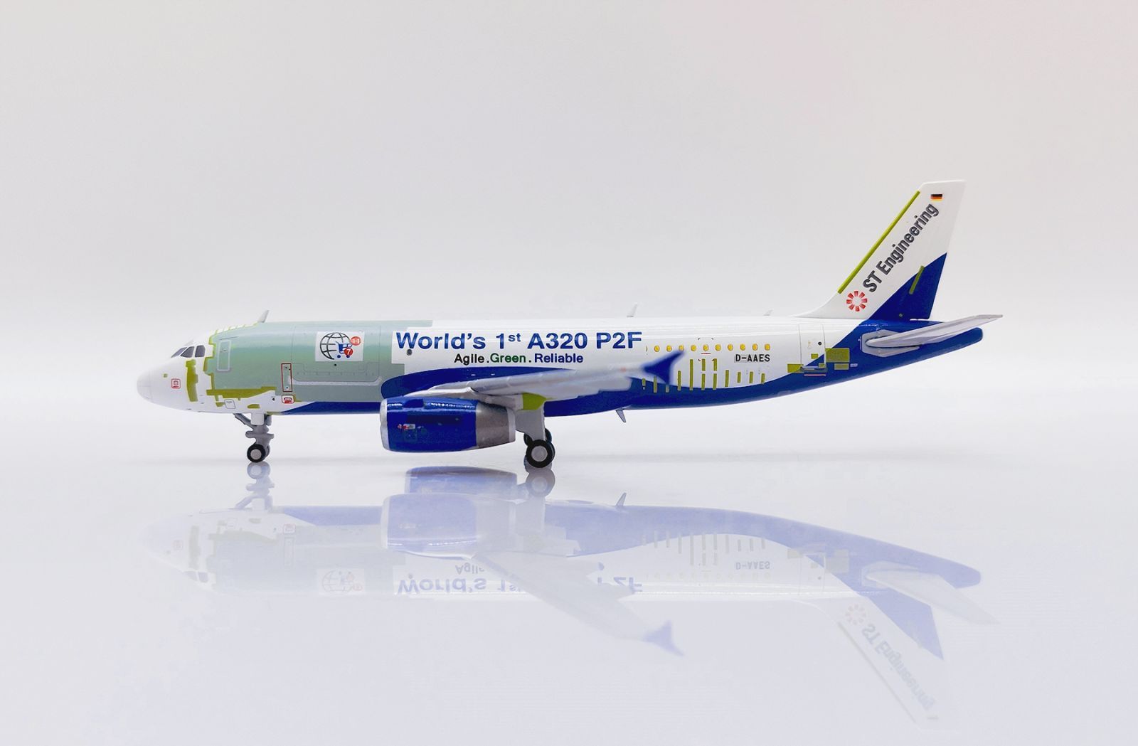 Jcwings A320P2F World's 1st A320 D-AAES 1/400 LH4279