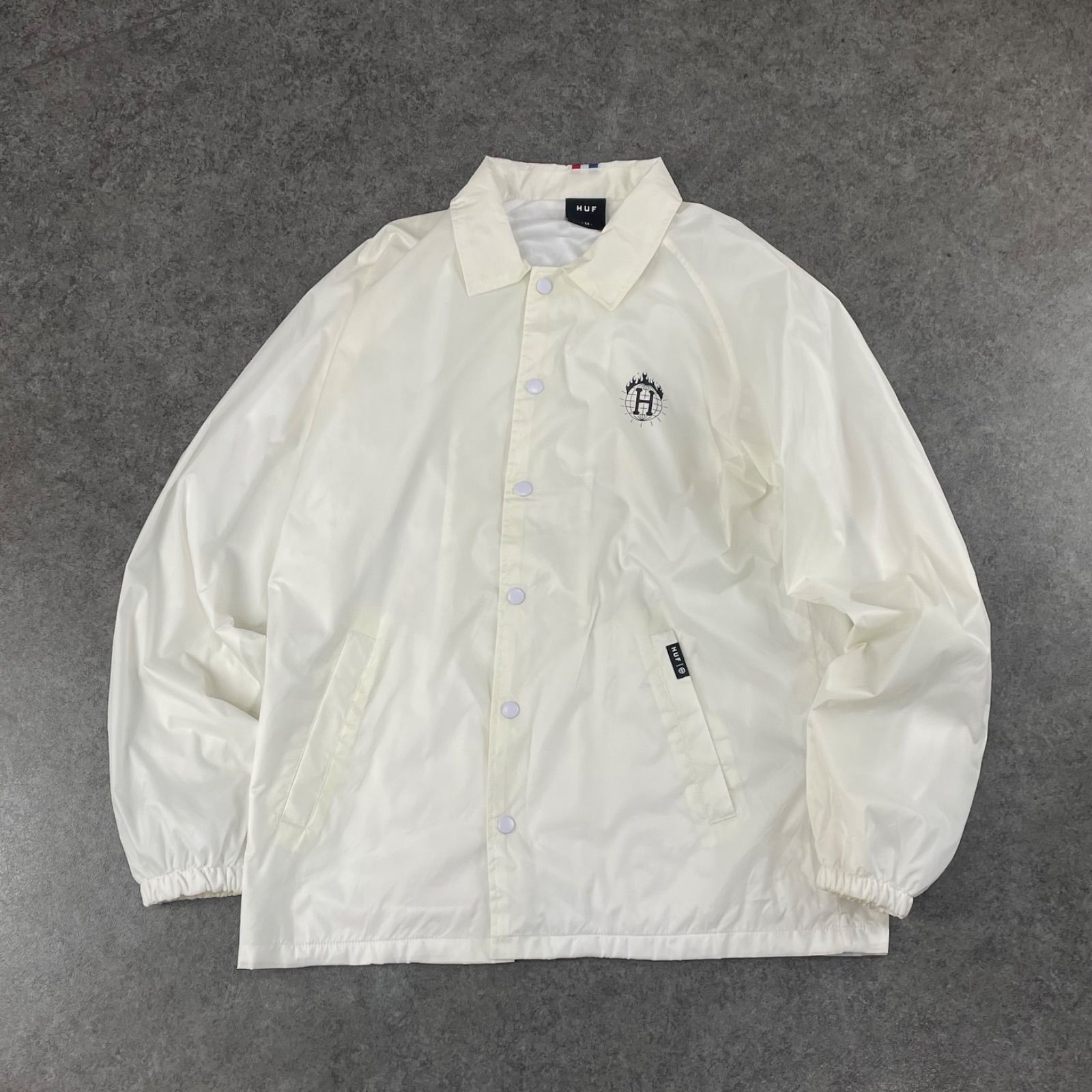 HUF THRASHER Coach Jacket ハフ スラッシャー コラボ 別注 コーチ 