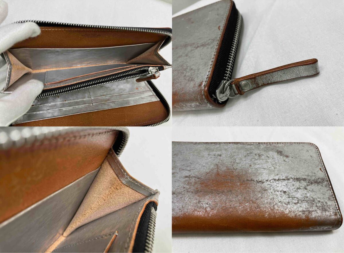 PORTER ポーター本革長財布銀箔ダメージ加工YOSHIDA&co.