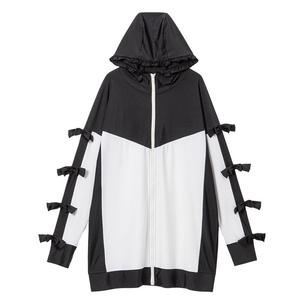 新品】ホイップバニー Tulle ribbon Swim wear サックス whip bunny